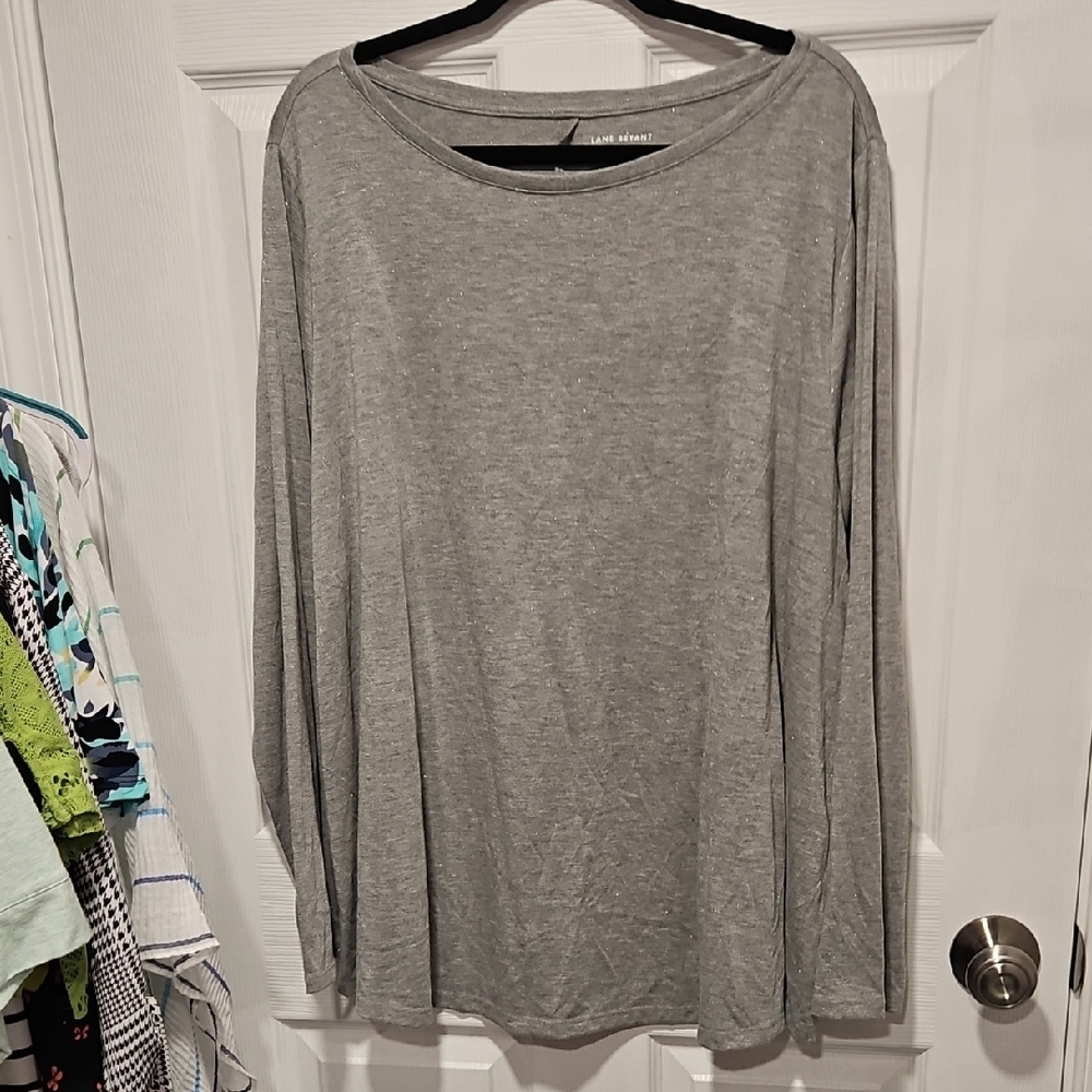 Lam Bryant Heather Gray Long Sleeve Tee